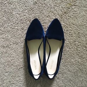 Nine West Velvet Flats